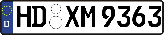 HD-XM9363