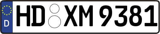 HD-XM9381
