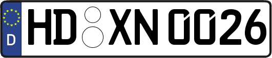 HD-XN0026