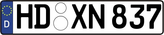 HD-XN837