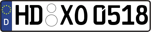 HD-XO0518