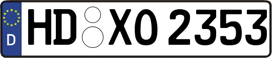 HD-XO2353