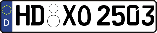 HD-XO2503