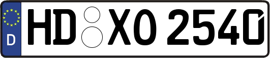 HD-XO2540