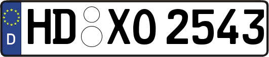 HD-XO2543