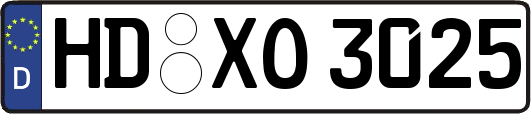 HD-XO3025