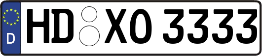 HD-XO3333