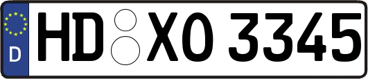 HD-XO3345