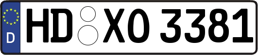 HD-XO3381