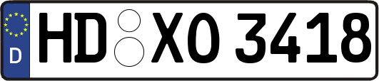 HD-XO3418