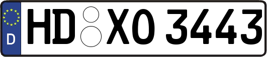 HD-XO3443