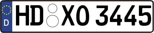 HD-XO3445