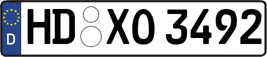 HD-XO3492