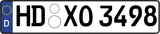 HD-XO3498