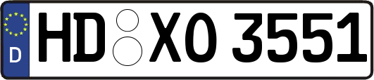 HD-XO3551
