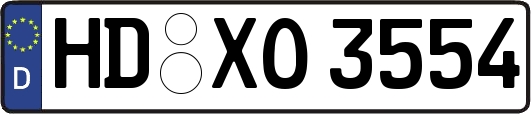 HD-XO3554