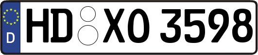 HD-XO3598