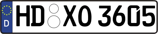 HD-XO3605