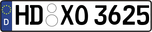 HD-XO3625