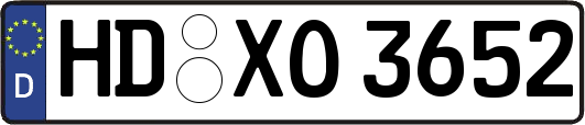 HD-XO3652