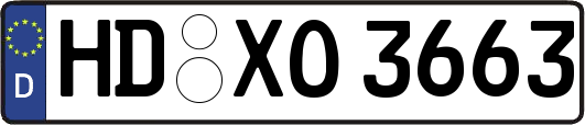 HD-XO3663