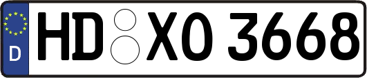 HD-XO3668