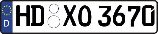 HD-XO3670