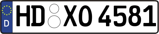 HD-XO4581