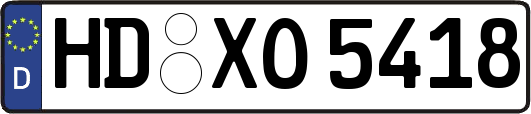 HD-XO5418