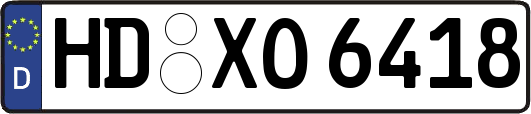HD-XO6418