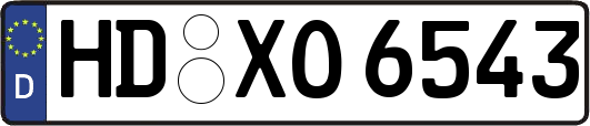 HD-XO6543