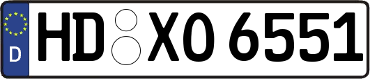 HD-XO6551