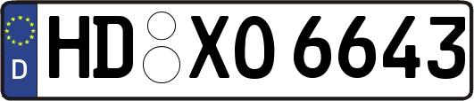 HD-XO6643
