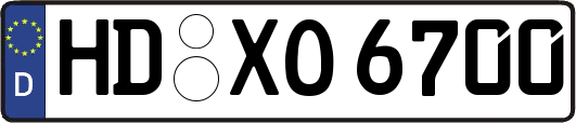 HD-XO6700