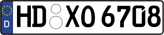 HD-XO6708