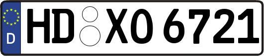HD-XO6721