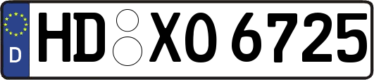 HD-XO6725