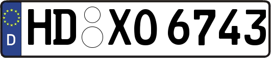 HD-XO6743