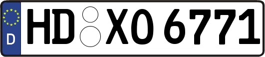 HD-XO6771