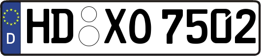 HD-XO7502