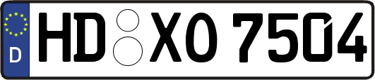 HD-XO7504