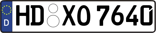 HD-XO7640
