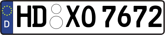 HD-XO7672
