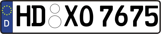 HD-XO7675