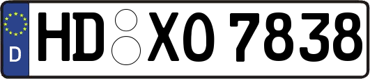 HD-XO7838