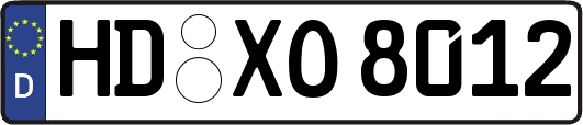 HD-XO8012