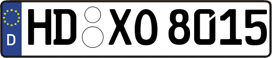 HD-XO8015