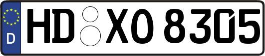 HD-XO8305