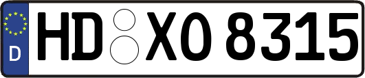 HD-XO8315