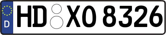 HD-XO8326
